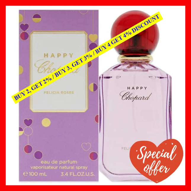 Happy - Felicia Roses By Chopard For Women 3.4 Oz Edp Spray