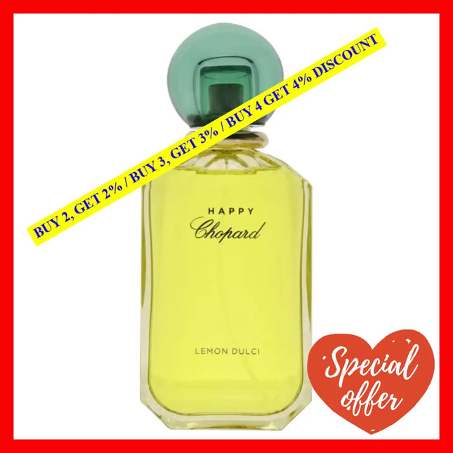 Happy Lemon Dulci By Chopard For Women - 3.4 Oz Edp Spray (Tester)