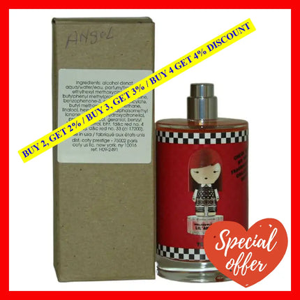 Harajuku Lovers Wicked Style Lil Angel By Gwen Stefani For Women - 3.4 Oz Edt Spray (Tester)