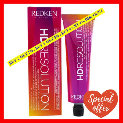 Hd Resolution Haircolor - 7.03 Natural-Gold By Redken For Unisex 2.1 Oz Hair Color