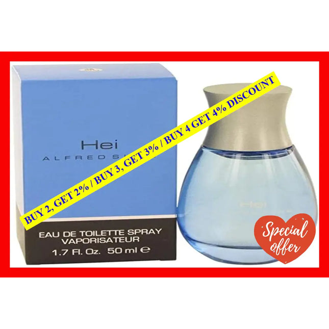 Hei By Alfred Sung For Men - 3.4 Oz Edt Spray