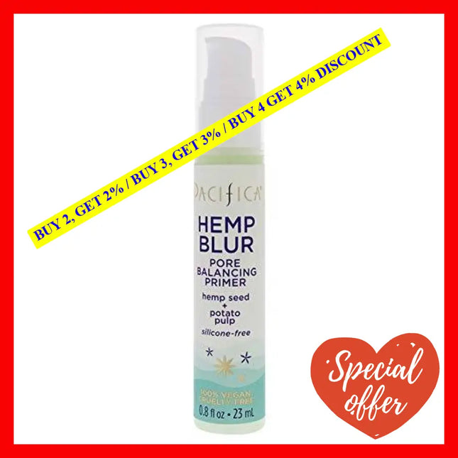 Hemp Blur Pore Balancing Primer By Pacifica For Women - 0.8 Oz