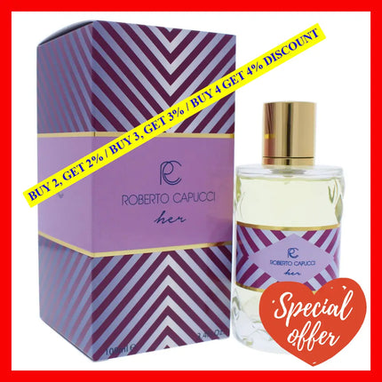 Her By Roberto Capucci For Women - 3.4 Oz Edp Spray
