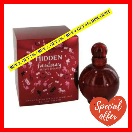 Hidden Fantasy By Britney Spears For Women - 1.7 Oz Edp Spray
