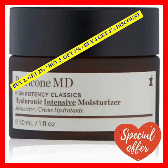 High Potency Classics Hyaluronic Intensive Moisturizer By Perricone Md For Unisex - 1 Oz
