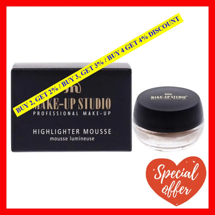 Highlighter Mousse - 1 Gold By Make-Up Studio For Women 0.51 Oz