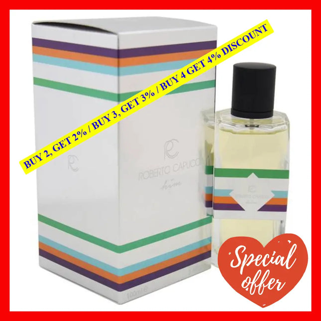 Him By Roberto Capucci For Men - 3.4 Oz Edp Spray