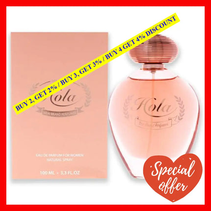 Hola By New Brand For Women - 3.3 Oz Edp Spray