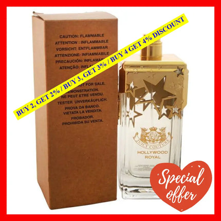 Hollywood Royal By Juicy Couture For Women - 5 Oz Edt Spray (Tester)