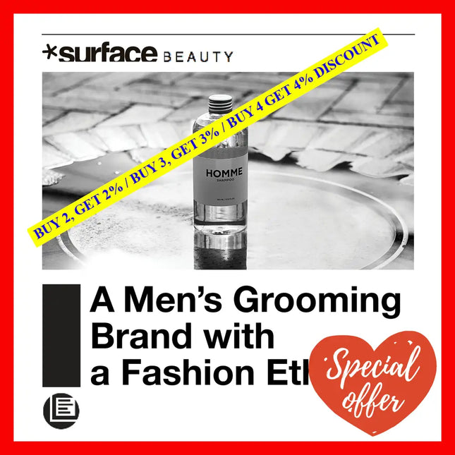 Homme Face Cream Designed For Men - Fermented Kelp Infused Facial Moisturizer Skin Care Lotion High