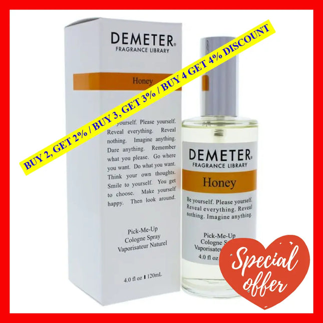 Honey By Demeter For Women - 4 Oz Cologne Spray