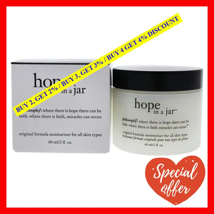 Hope In A Jar Moisturizer By Philosophy For Unisex - 2 Oz