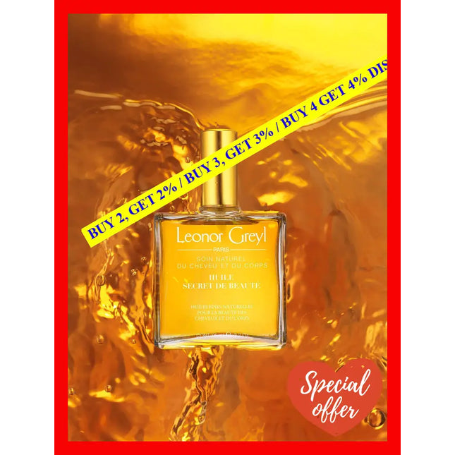 Huile Secret De Beaute Body And Hair By Leonor Greyl For Unisex - 3.2 Oz Oil