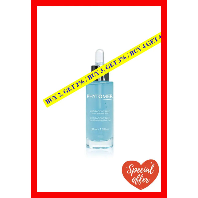Hydracontinue 12H Moisturizing Flash Gel By Phytomer For Unisex - 1 Oz Moisturizer
