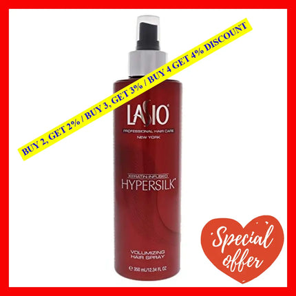 Hypersilk Volumizing Hair Spray By Lasio For Unisex - 12.34 Oz
