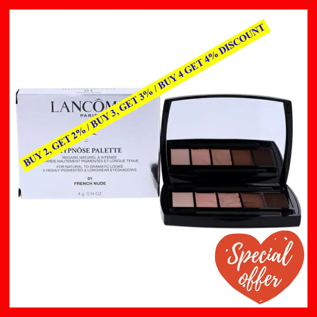 Hypnose 5-Color Eyeshadow Palette - 01 French Nude By Lancome For Women 0.14 Oz