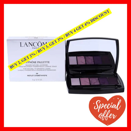 Hypnose 5-Color Eyeshadow Palette - 06 Reflet Damethyste By Lancome For Women 0.14 Oz