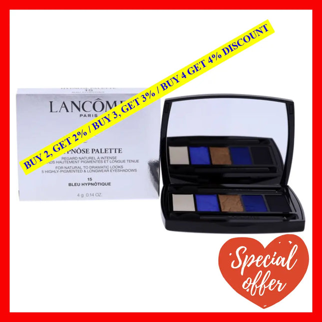 Hypnose 5-Color Eyeshadow Palette - 15 Bleu Hypnotique By Lancome For Women 0.14 Oz