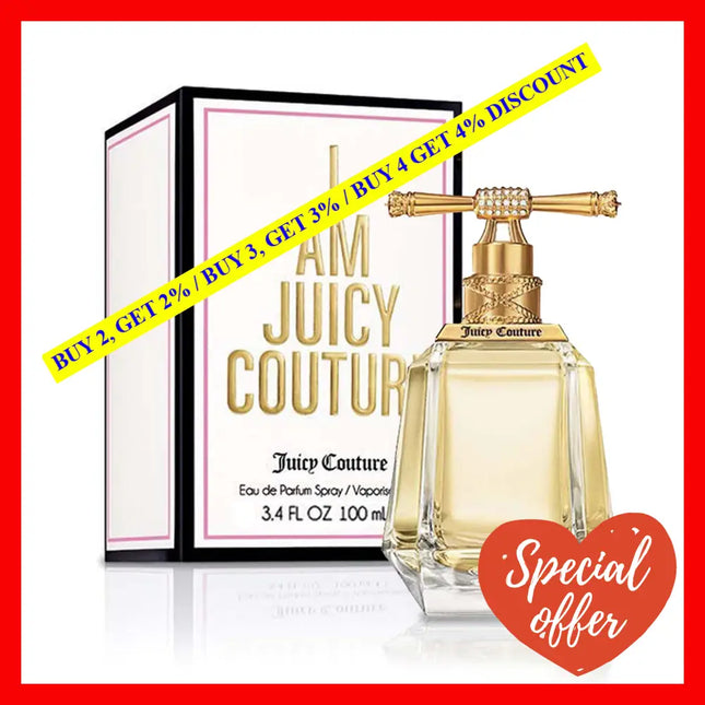 I Am Juicy Couture By For Women - 3.4 Oz Edp Spray