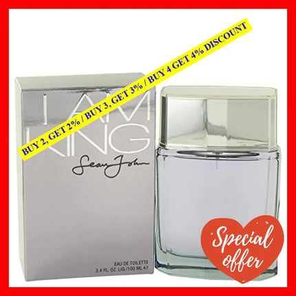 I Am King By Sean John For Men - 3.4 Oz Edt Spray