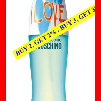 I Love Cheap And Chic By Moschino For Women - 1.7 Oz Edt Spray