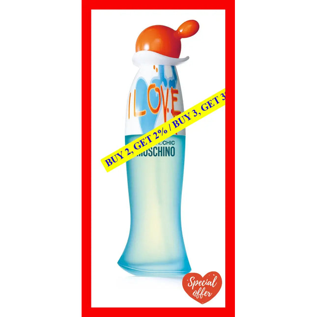 I Love Cheap And Chic By Moschino For Women - 1.7 Oz Edt Spray