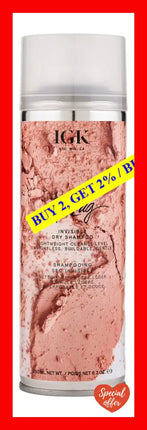 Igk Jet Lag Invisible Dry Shampoo 6.3 Oz