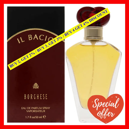 Il Bacio By Borghese For Women - 1.7 Oz Edp Spray