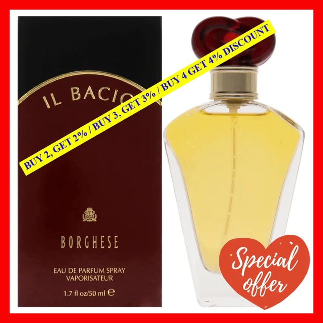 Il Bacio By Borghese For Women - 1.7 Oz Edp Spray