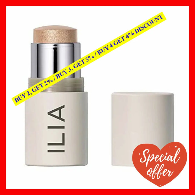 Ilia - Illuminator Highlighter | Cruelty-Free Vegan Clean Beauty (Cosmic Dancer (Gold)) 0.15Oz