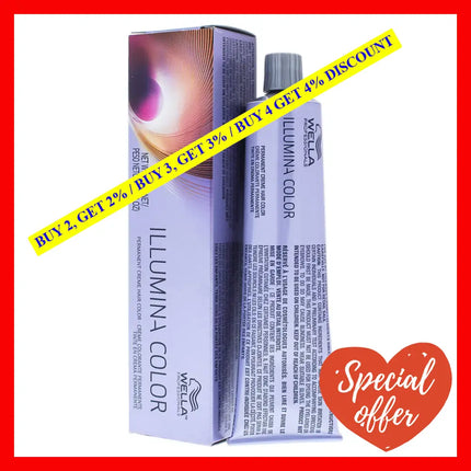 Illumina Color Permanent Creme Hair - 9 Very Light Blonde-Neutral By Wella For Unisex 2 Oz