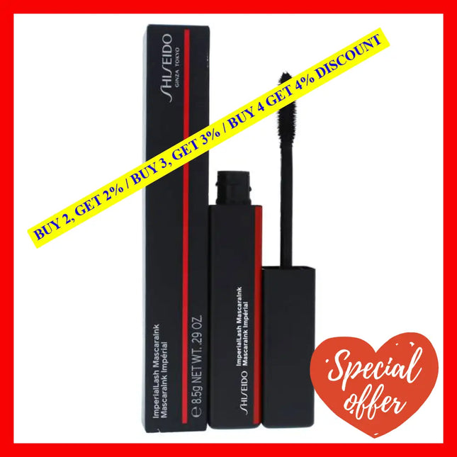 Imperiallash Mascaraink - 01 Sumi Black By Shiseido For Unisex 0.29 Oz Mascara