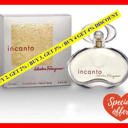 Incanto By Salvatore Ferragamo For Women - 3.4 Oz Edp Spray