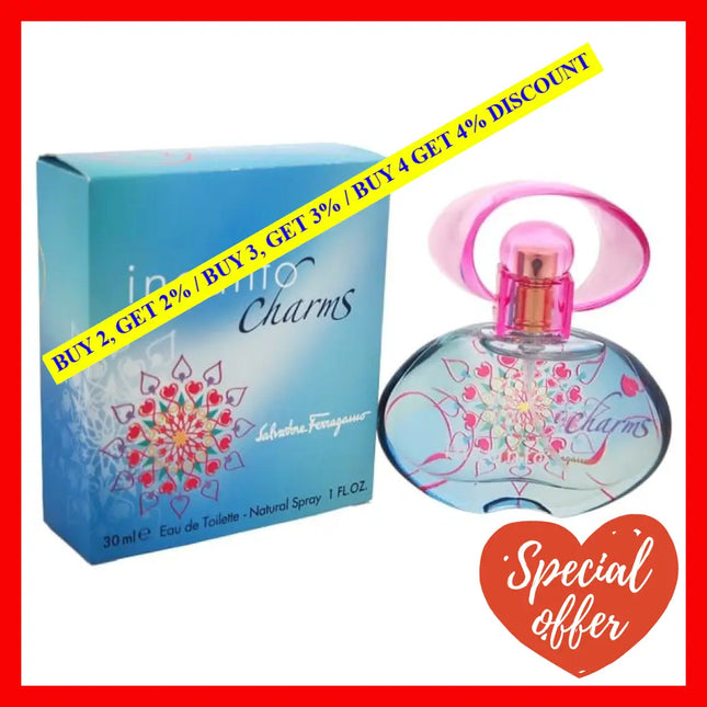 Incanto Charms By Salvatore Ferragamo For Women - 1 Oz Edt Spray