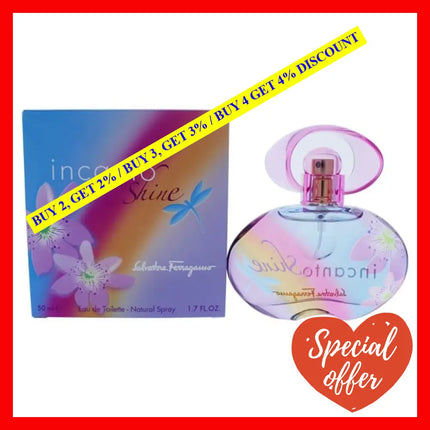 Incanto Shine By Salvatore Ferragamo For Women - 1.7 Oz Edt Spray