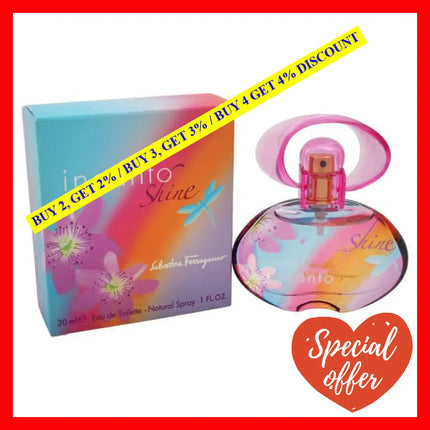 Incanto Shine By Salvatore Ferragamo For Women - 1 Oz Edt Spray