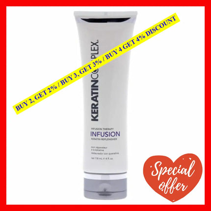 Infusion Keratin Replenisher By Complex For Unisex - 4 Oz Cream