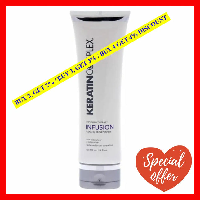 Infusion Keratin Replenisher By Complex For Unisex - 4 Oz Cream