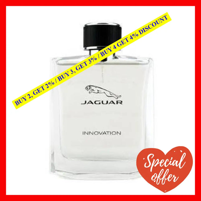 Innovation By Jaguar For Men - 3.4 Oz Edt Spray