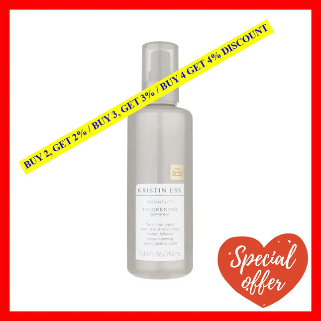Instant Lift Thickening Spray By Kristin Ess For Unisex - 8.45 Oz Hair