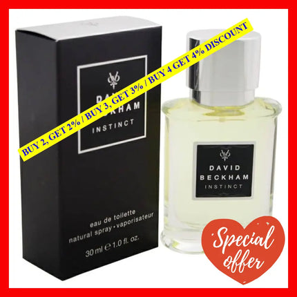 Instinct By David Beckham For Men - 1 Oz Edt Spray