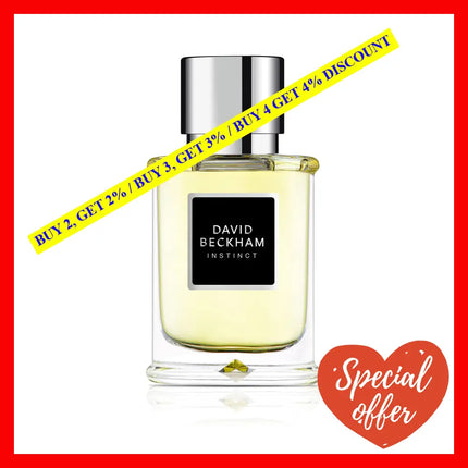 Instinct By David Beckham For Men - 2.5 Oz Edt Spray