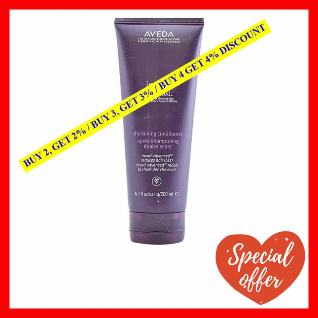Invati Thickening Conditioner By Aveda For Unisex - 6.7 Oz