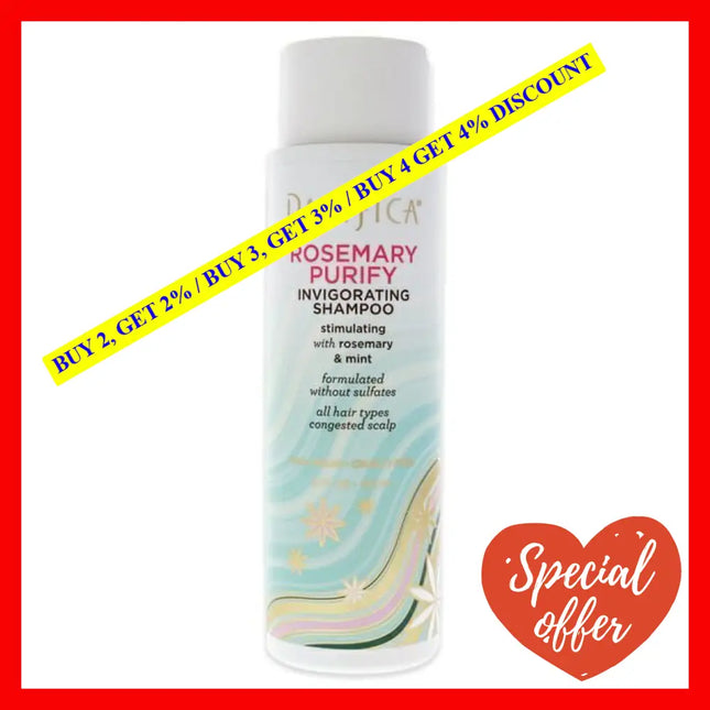 Invigorating Shampoo - Rosemary Purify By Pacifica For Unisex 12 Oz