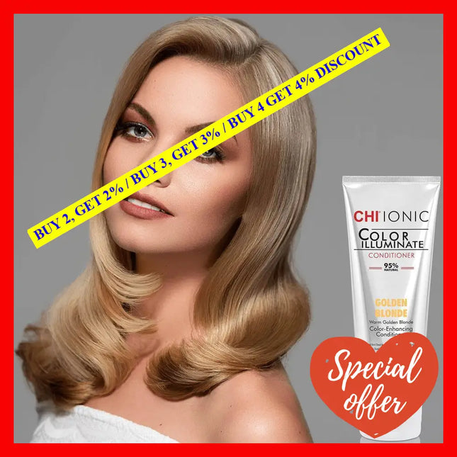 Ionic Color Illuminate Conditioner - Golden Blonde By Chi For Unisex 8.5 Oz