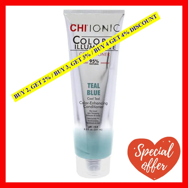 Ionic Color Illuminate Conditioner - Teal Blue By Chi For Unisex 8.5 Oz Hair