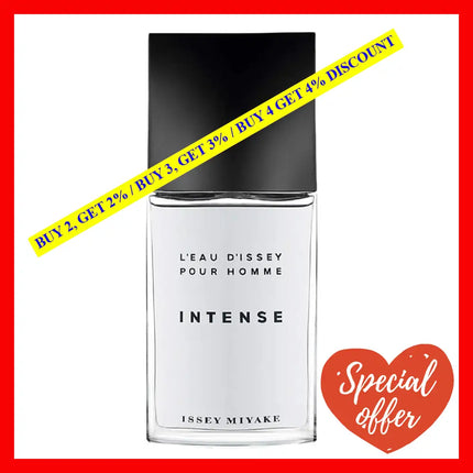 Issey Miyake L Eau D Issey Intense 4.2 Oz / 125 Ml Eau De Toilette For Men