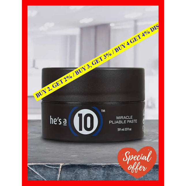 It’s A 10 He’s Miracle Pliable Paste 2 Fl Oz