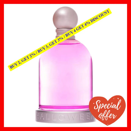 J. Del Pozo Halloween Kiss Sexy Perfume Eau De Toilette Spray (Tester) 3.4 Oz For Women / 100 Ml