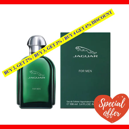 Jaguar By For Men - 3.4 Oz Edt Spray